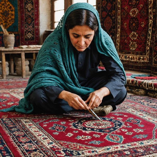 Où trouver des ateliers de fabrication de tapis afghans en Afghanistan?